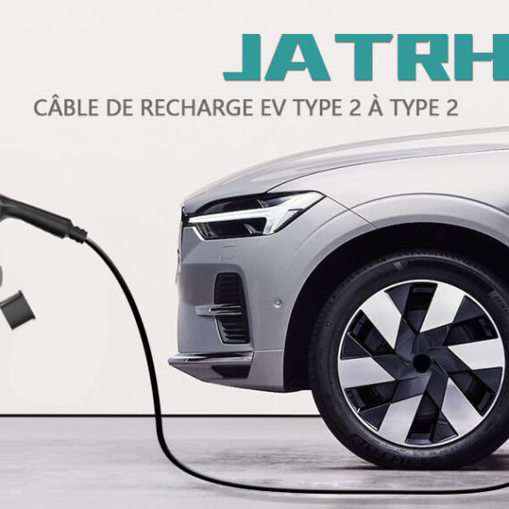  JATRHG Chargeur EV 11KW Triphasé Type 2-16A 8M - Station de  Recharge Rapide Selon IEC 62196-2 pour Voiture Électrique - Wallbox