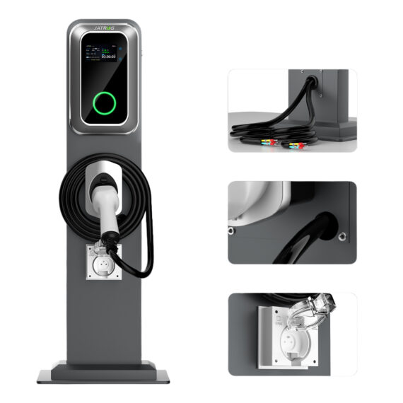 borne de recharge avec prise