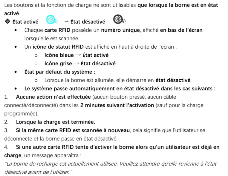la fonction RFID